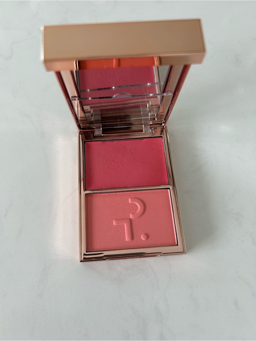 Patrick Ta Dual Blush Compact in Rose & Coral